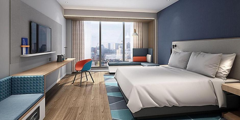 Holiday Inn Express Shanghai Baoyang By Ihg Esterno foto